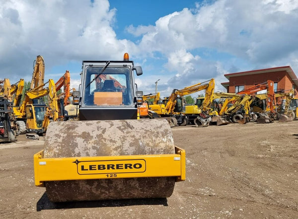 1992, LEBRERO BOMAG 125TH SINGLE DRUM COMPACTOR