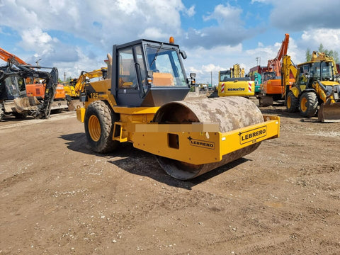 1992, LEBRERO BOMAG 125TH SINGLE DRUM COMPACTOR