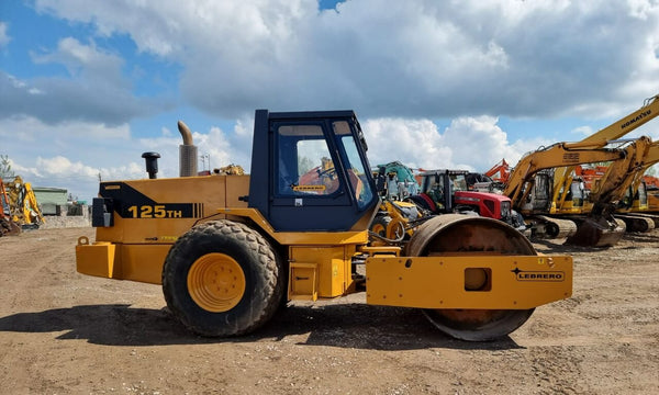 1992, LEBRERO BOMAG 125TH SINGLE DRUM COMPACTOR