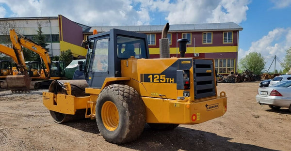 1992, LEBRERO BOMAG 125TH SINGLE DRUM COMPACTOR