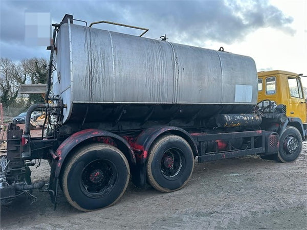 1999, ERF ES8 , 6X4 DOUBLE DRIVE BITUMEN TANKER TRUCK(15,000 Litre)