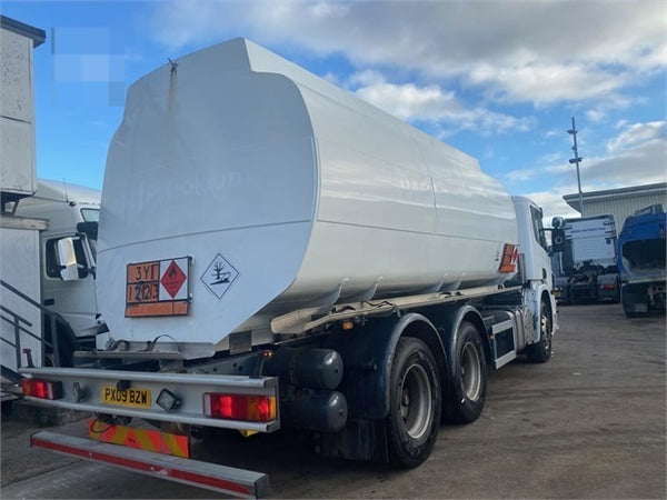 2009, SCANIA P270, 6X4 DOUBLE DRIVE FUEL TANKER TRUCK( 20,000 Litre)