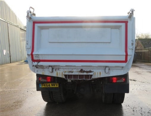 2014, SCANIA P410, 8X4 STEEL TIPPER TRUCK