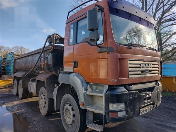 2006, MAN TGA 35-430, 8X4 STEEL TIPPER TRUCK