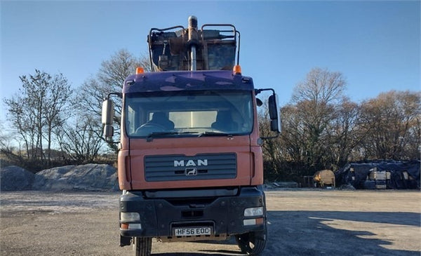 2006, MAN TGA 35-430, 8X4 STEEL TIPPER TRUCK