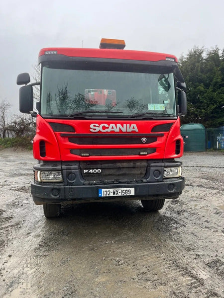 2013, SCANIA P400, 8×4 STELL TIPPER TRUCK