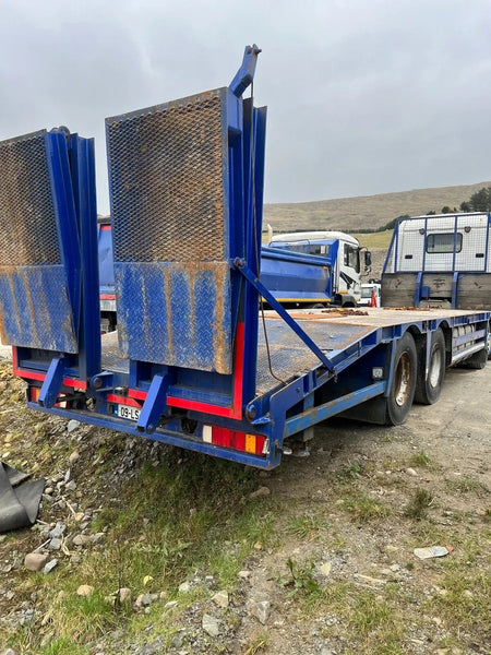 2009, SCANIA R420, 8X2 REARLIFT BEAVERTAIL FLATBED TRUCK