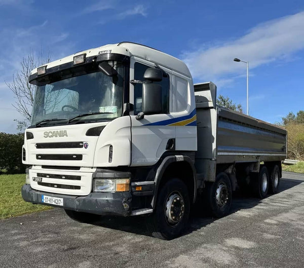 2007, SCANIA P380, 8X4 STEEL TIPPER TRUCK