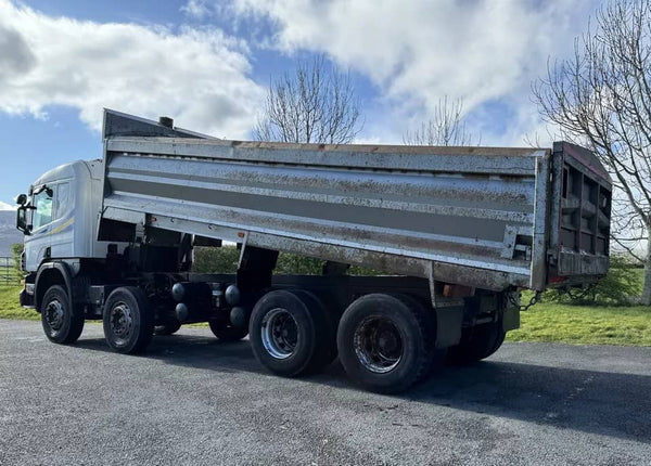 2007, SCANIA P380, 8X4 STEEL TIPPER TRUCK