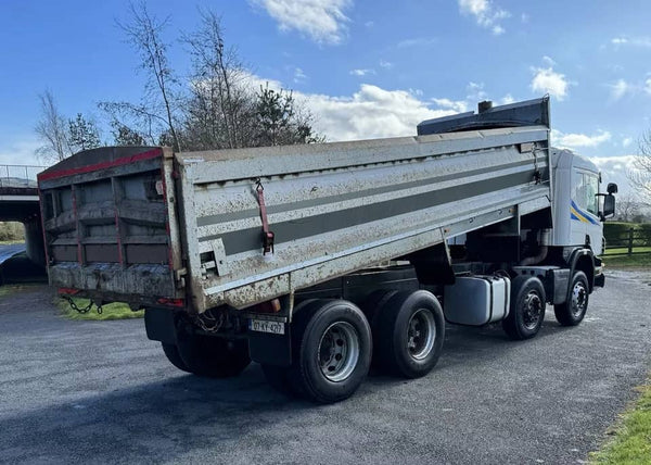 2007, SCANIA P380, 8X4 STEEL TIPPER TRUCK