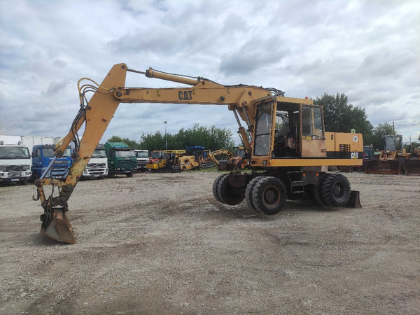 1992, CATEPILLAR 214B WHEEL EXCAVATOR