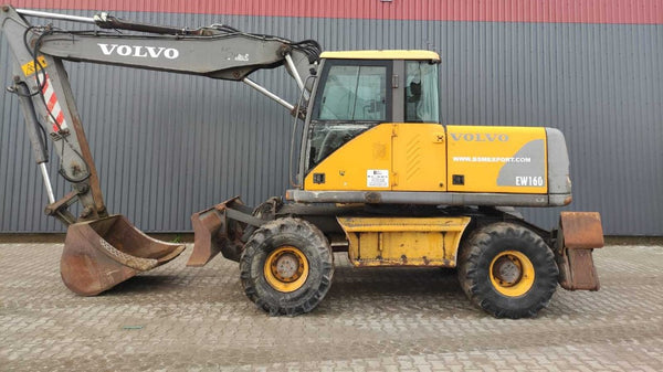 2001, VOLVO EW 160 WHEEL EXCAVATOR