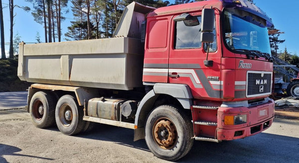 1998, MAN 26.400 - 6x4 STEEL MANUAL RETARDER DUMPER TIPPER TRUCK