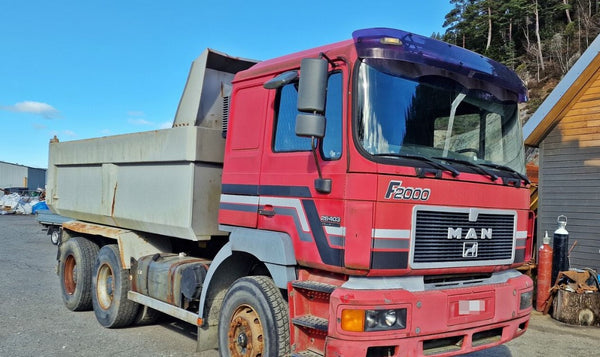 1998, MAN 26.400 - 6x4 STEEL MANUAL RETARDER DUMPER TIPPER TRUCK