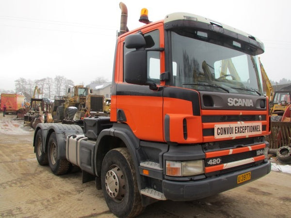 2000, SCANIA 124C.420 - 6X4 STANDARD TRUCK.