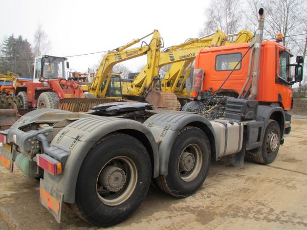 2000, SCANIA 124C.420 - 6X4 STANDARD TRUCK.