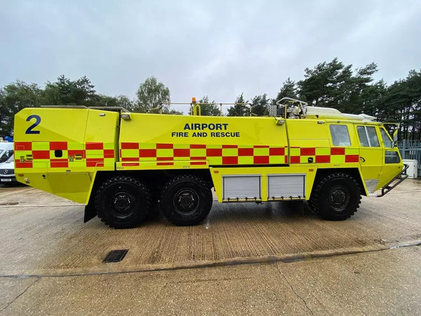 1986, GLOSTER SARO PROTECTOR FIRE ENGINE 6X6 AIRPORT APPLIANCE DETROIT V8